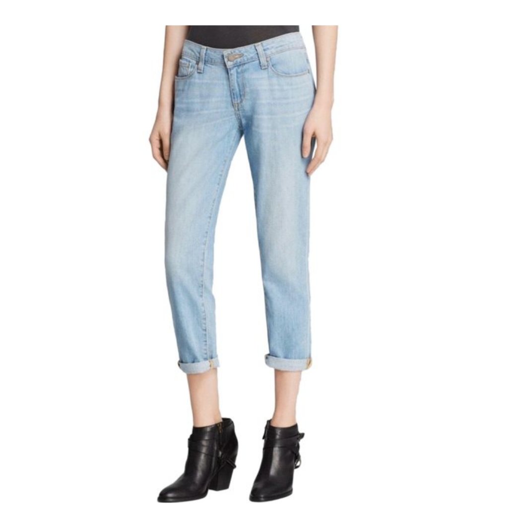 Nwt Paige Jimmy Jimmy Crop Light Wash Jeans Size 30